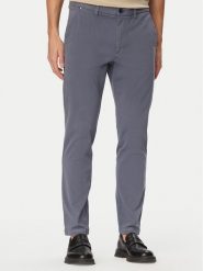 BOSS Chinosy H-Kaiton1 50543312 Niebieski Slim Fit. Niebieskie eleganckie spodnie męskie Boss, bez wzorów, z bawełny. Za 629.99 zł.