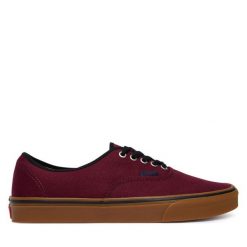 Tenisówki Vans. Czerwone trampki męskie Vans, bez wzorów, bez zapięcia, vans authentic. Za 339.99 zł.
