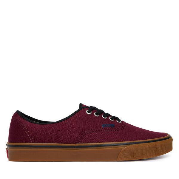 Tenisówki Vans. Czerwone trampki męskie Vans, bez wzorów, bez zapięcia, vans authentic. Za 339.99 zł.