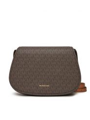 MICHAEL Michael Kors Torebka Lydia 30R5GL0M2B Brązowy. Brązowe listonoszki damskie MICHAEL Michael Kors, bez wzorów, ze skóry, bez dodatków. Za 849.99 zł.
