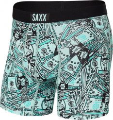 SAXX Bokserki męskie SAXX Vibe Gotówka Coldhardcash S. Bokserki męskie Saxx, bez wzorów. Za 103.99 zł.