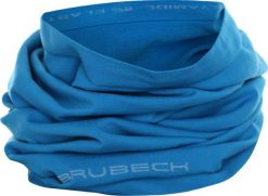 Brubeck Komin unisex Athletic turkusowy r. L/XL (KM10350). Niebieskie szaliki męskie Brubeck, bez wzorów. Za 54.39 zł.