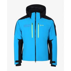 Kurtka narciarska unisex Kilpi DEXEN-U premium. Niebieskie kurtki sportowe damskie Kilpi, na zimę, xs, bez wzorów, z nylonu, bez ramiączek, bez kaptura, narciarskie. Za 1,785.35 zł.