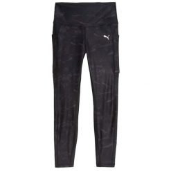 Legginsy Puma W Run Velocity Aop Tight Damskie. Czarne legginsy damskie Puma, s, bez wzorów, z materiału, do biegania. Za 212.99 zł.