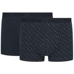 Fila bokserki 2-pack Navy L. Niebieskie bokserki męskie Fila, bez wzorów. Za 170.99 zł.