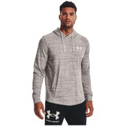 Męska Bluza Sportowa Under Armour 112 Rival Terry Lc Hd. Szare bluzy sportowe męskie Under Armour, m, bez wzorów, bez kaptura, na fitness i siłownię. W wyprzedaży za 185.77 zł.