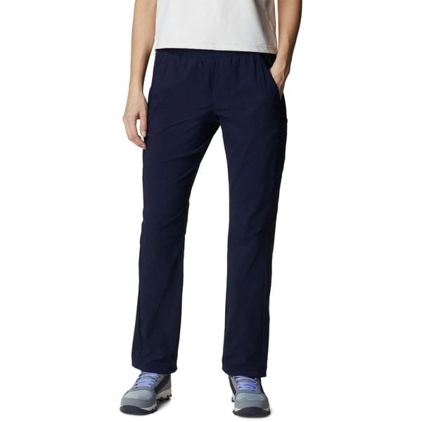 Damskie spodnie turystyczne Columbia Leslie Falls. Niebieskie spodnie sportowe damskie Columbia, na lato, bez wzorów, z elastanu, sportowe, trekkingowe. W wyprzedaży za 158.00 zł.