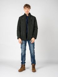 Kurtka turystyczna męska Renny. Zielone kurtki męskie Geox, m, bez wzorów, z poliesteru, z kapturem. Za 544.00 zł.