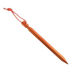 Szpilki mocujące do hamaków, tarpów i namiotów Majestic Sport. Brązowe szpilki damskie MAJESTIC SPORT, bez wzorów, z materiału, bez obcasa, na szpilce, bez zapięcia. Za 12.99 zł.