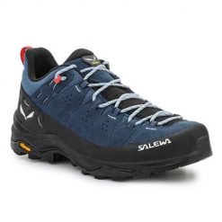 Buty trekkingowe damskie Salewa Alp Trainer 2. Niebieskie obuwie trekkingowe damskie Salewa, z gumy, bez zapięcia. Za 1,013.00 zł.