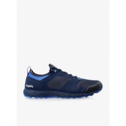 Buty turystyczne męskie Haglofs L.I.M Low. Niebieskie buty zimowe męskie Haglöfs, bez wzorów, bez obcasa, bez zapięcia. Za 381.99 zł.