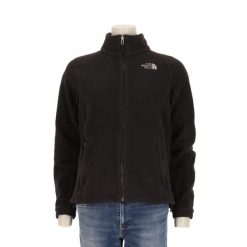 Second life - Kurtka polarowa damska The North Face - Stan bardzo dobry. Czarne kurtki sportowe damskie The North Face, l, bez wzorów, z polaru, bez ramiączek, bez kaptura, trekkingowe. Za 153.32 zł.