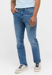 Męskie Spodnie Jeansowe MUSTANG Washington Straight Denim Blue 1015286 5000 313. Niebieskie jeansy męskie Mustang, z denimu. Za 219.99 zł.
