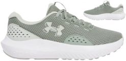 BUTY DAMSKIE DO BIEGANIA SPORTOWE UNDER ARMOUR CHARGED SURGE 4 3027007-348. Obuwie sportowe damskie Under Armour, bez wzorów, bez zapięcia, do biegania. Za 177.21 zł.