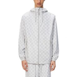 Kurtka RAINS 18370R STORM BREAKER W3 Biały. Białe kurtki męskie Rains, s, bez wzorów, z syntetyku, bez kaptura. Za 240.99 zł.