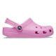 Sandały CROCS CLASSIC CLOG K Rose. Czerwone sandały damskie Crocs, bez wzorów, z gumy, bez zapięcia. Za 179.00 zł.