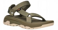Teva Sandały turystyczne damskie Hurricane XLT3 - burnt olive rozmiar: 39 (730591). Zielone sandały damskie Teva, bez wzorów, bez obcasa, bez zapięcia. Za 265.11 zł.