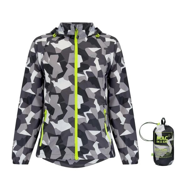 Kurtka wodoodporna Mac In A Sac Edition. Białe kurtki męskie Mac In A Sac, na zimę, l, bez wzorów, z materiału, bez ramiączek, z kapturem, trekkingowe. Za 285.50 zł.