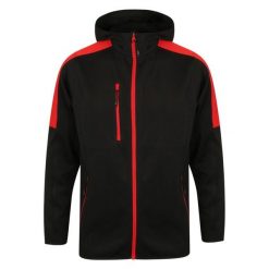 Aktywna Kurtka Soft Shell Dla Dorosłych Unisex. Czarne kurtki sportowe damskie FINDEN & HALES, xs, bez wzorów, bez ramiączek, bez kaptura, trekkingowe. Za 253.99 zł.