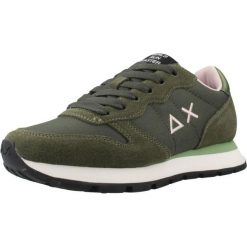 Buty SUN68 ALLY SOLID Zielony. Zielone obuwie trekkingowe damskie SUN68, z materiału, bez zapięcia. Za 271.99 zł.