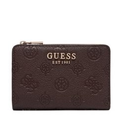 Portfel Guess. Brązowe portfele damskie Guess. Za 264.99 zł.