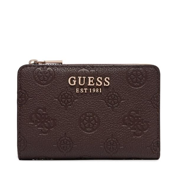 Portfel Guess. Brązowe portfele damskie Guess. Za 264.99 zł.