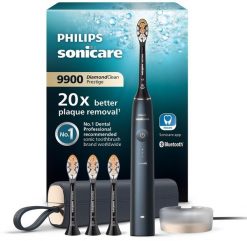 Szczoteczka Philips Sonicare Diamond Clean 9900 Prestige HX9992/45 electric toothbrush, dark blue. Niebieskie szczoteczki elektryczne Philips. Za 1,229.00 zł.