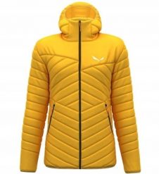 Kurtka puchowa Salewa Brenta Jacket - gold/black out. Czarne kurtki męskie Salewa, m, bez wzorów, z puchu, bez kaptura. Za 1,075.20 zł.