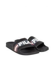 Fila Klapki "Oceano" | FFM0059 | Mężczyzna | Czarny. Czarne klapki męskie Fila, bez wzorów, z materiału, bez zapięcia. W wyprzedaży za 99.00 zł.