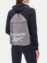 Reebok Worek RBK-B-044-CCC Szary. Szare torebki do ręki damskie Reebok, bez wzorów, z materiału, bez dodatków. Za 59.99 zł.