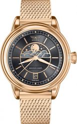 Zegarek Aviator Zegarek damski Aviator V.1.33.2.253.5 różowe złoto. Czerwone zegarki damskie AVIATOR, złote. Za 2,790.00 zł.