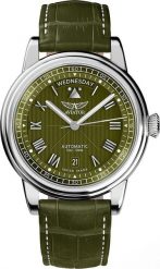 Zegarek Aviator Zegarek męski Aviator V.3.35.0.278.4 zielony. Zielone zegarki męskie AVIATOR, bez wzorów. Za 4,650.00 zł.