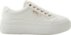 Lee Cooper Buty damskie Lee Cooper białe LCW-26-44-4474LA 40. Białe obuwie sportowe damskie Lee Cooper, bez wzorów, bez zapięcia. Za 118.78 zł.
