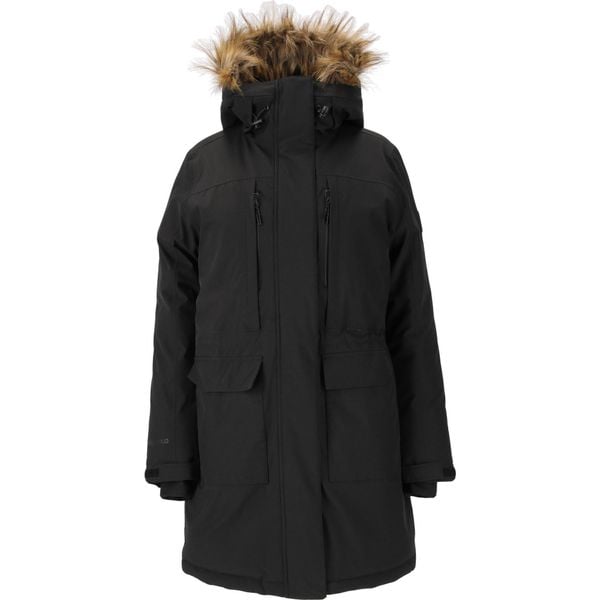 Parka zimowa damska Whistler Bluff W-PRO 10000. Czarne parki damskie Whistler, na zimę, bez wzorów, bez kaptura. Za 589.99 zł.