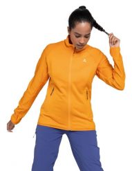 Bluza trekkingowa damska Schöffel Cascata. Czarne bluzy damskie Schöffel, na zimę, l, bez wzorów, z materiału, bez ramiączek, bez kaptura. Za 499.99 zł.
