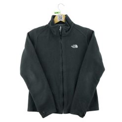 Second life - Kurtka polarowa damska The North Face - Stan bardzo dobry. Czarne kurtki sportowe damskie The North Face, l, bez wzorów, z polaru, bez ramiączek, bez kaptura, trekkingowe. Za 149.06 zł.