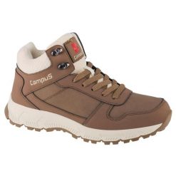 Buty trekkingowe damskie, Campus Rosa. Brązowe obuwie trekkingowe damskie Campus, z materiału, bez zapięcia. Za 166.99 zł.