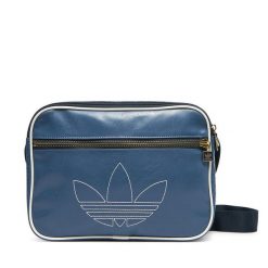 Torebka adidas. Niebieskie listonoszki damskie Adidas, bez wzorów, bez dodatków. Za 199.99 zł.