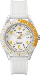 Zegarek Timex Zegarek damski Timex T2P007 biały. Białe zegarki damskie Timex. Za 323.00 zł.