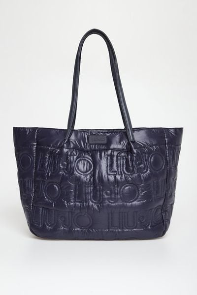 Torebka damska shopperka pikowana LIU JO. Shopperki damskie Liu Jo, bez wzorów, pikowane, bez dodatków. Za 519.00 zł.