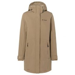 Parka dla kobiet VAUDE Skomer Wool II. Brązowe parki damskie Vaude, bez wzorów, bez kaptura. Za 1,518.00 zł.