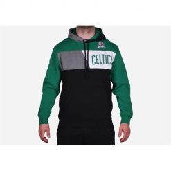 Bluza sportowa męska Mitchell & Ness Boston Celtics. Zielone bluzy sportowe męskie Mitchell & Ness, l, bez wzorów, z kapturem. Za 525.00 zł.