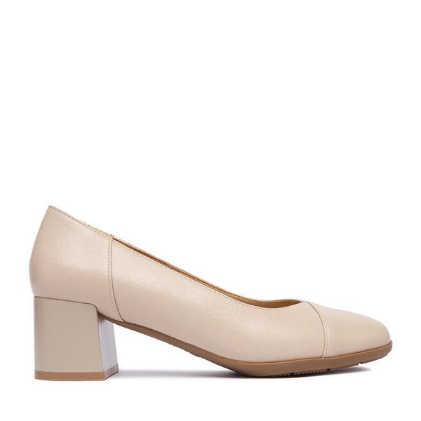 Czółenka Go Soft. Brązowe czółenka damskie GO SOFT, bez wzorów, bez obcasa, bez zapięcia. Za 139.99 zł.