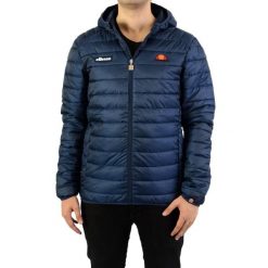 Kurtka przejściowa męska Ellesse Lombardy. Niebieskie kurtki męskie Ellesse, na jesień, m, bez wzorów, z materiału, eleganckie, z kapturem. Za 461.15 zł.