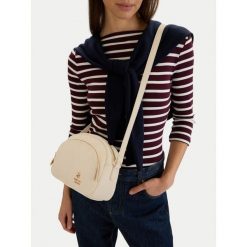 Torebka Beverly Hills Polo Club. Białe listonoszki damskie Beverly Hills Polo Club, bez wzorów, bez dodatków. Za 179.99 zł.