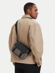 Calvin Klein Saszetka Mixed Emblem Aop LV04D3451G Beżowy. Brązowe saszetki i nerki męskie Calvin Klein, bez wzorów, z materiału. Za 409.99 zł.