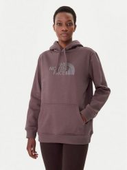 The North Face Bluza Drew Peak NF0A89EH Bordowy Regular Fit. Czerwone bluzy damskie The North Face, m, bez wzorów, z bawełny, bez ramiączek, bez kaptura. Za 349.99 zł.