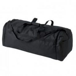 Torba sportowa - 100 x 40 x 40 cm (160l). Czarne torby sportowe męskie TREMBLAY, z aplikacjami, z materiału, na ramię. Za 218.00 zł.