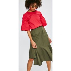 Medicine - Koszula African Beauty. Czerwone koszule damskie MEDICINE, s, bez wzorów, z bawełny, casualowe, bez kołnierzyka, bez ramiączek. W wyprzedaży za 39.90 zł.