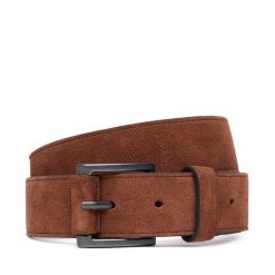 Pasek Tommy Hilfiger. Brązowe paski męskie Tommy Hilfiger. Za 229.99 zł.